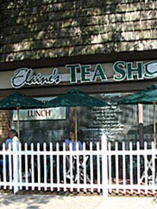 Teahouse Review: Elaine's Tea Shoppe Elaine's Tea Shoppe Exterior