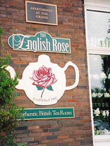 Teahouse Review: The English Rose English Rose Exterior