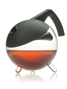 Teaware Review: Globo, Tilt When Ready Globo Teapot: 2002 iF Design Winner