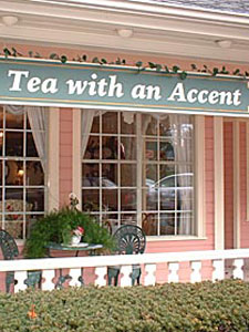 Tea With an Accent Outside the Tearoom
