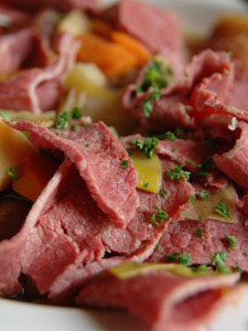 St. Patrick's Day Tea and Dinner Recipes Irish Corned Beef