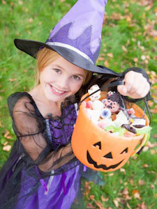 Tricks and Teas for Halloween Trick-or-treater's bounty