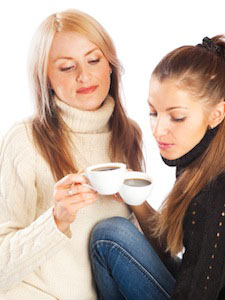 New Year's Resolutions? Let's Take Another Look Take some time to talk over tea