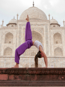 Yoga Break 5: Bridge Pose & English Breakfast A gentle backbend stretch