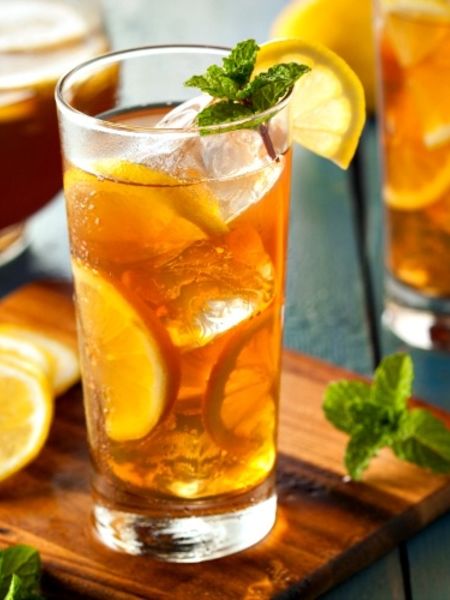 Cold Brewed Iced Tea Iced Tea with Lemon