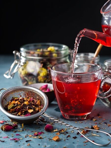 Crafting an Inspirational Tea Space Image Caption (plain text only)