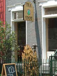 Traveling TeaCup, Tea Spot NYC Tea Spot Exterior