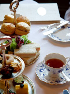 Sue and Esther's Serves Tea in Frankenmuth Tea and treats